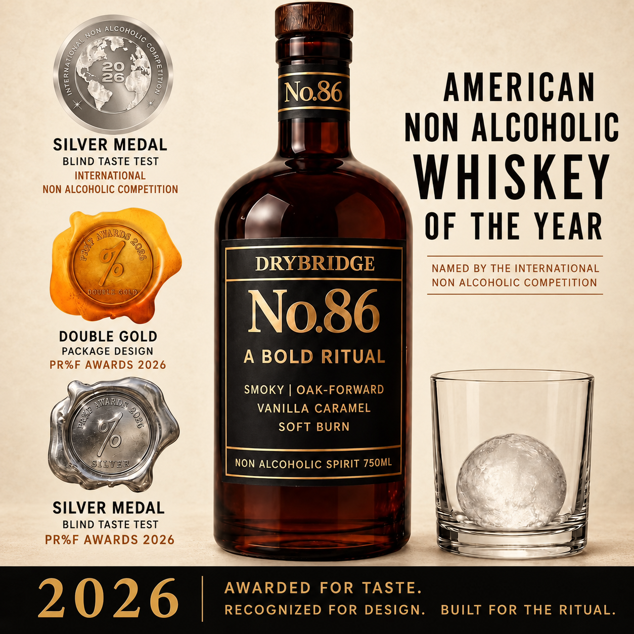 No. 86 award-winning sipping spirit