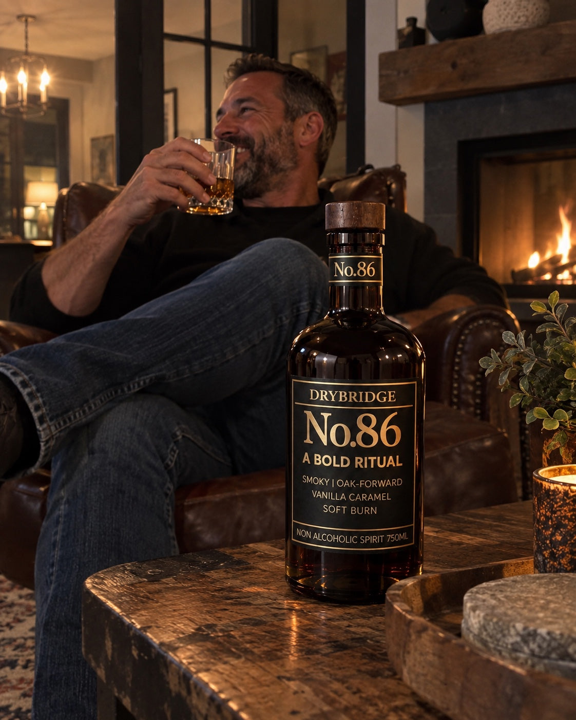No. 86 bottle and glass